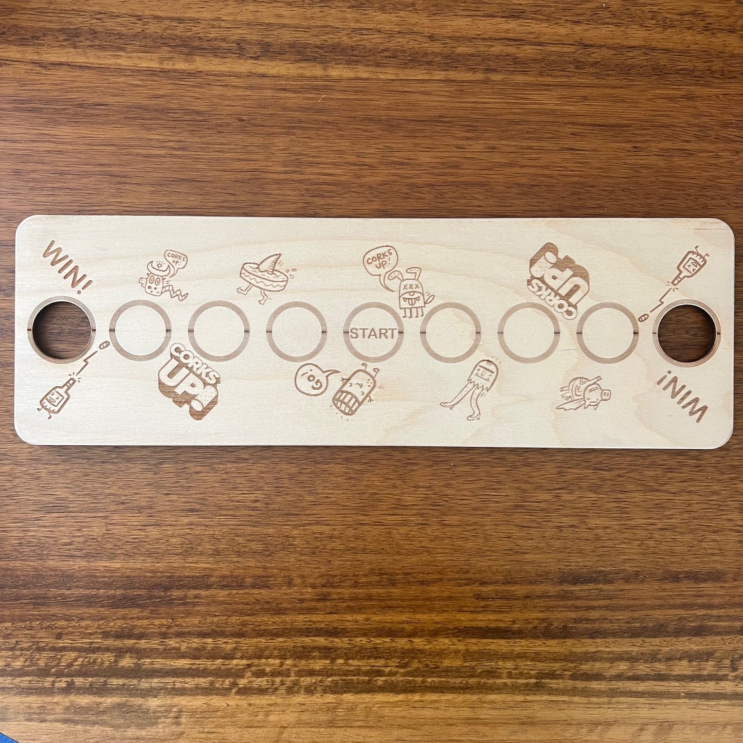 Corks Up! Tug-of-War Board